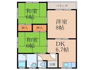 レグルスＮＵＫＩの物件間取画像